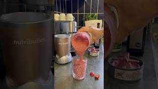 Strawberry Raspberry Redcurrant Smoothie shorts smoothie lowcalorie smoothierecipes satisfying [upl. by Grounds]