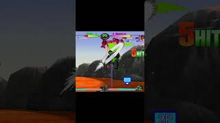 MvC2 Romneto  Magneto Throw 2x Crossup Corner Push 75 Sequence 9624 [upl. by Philine]