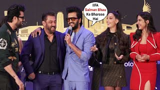 IIFA Awards 2022 Abu Dhabi Press Conference Salman Khan Shahid Kapoor Sara Ali Khan Nora Fatehi [upl. by Judy]