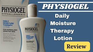 Physiogel Daily Moisture Therapy Lotion Review Lotion for sensitive skin [upl. by Joice697]