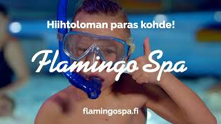 Hiihtoloman paras kohde  Flamingo Spa 💦 [upl. by Kcirde]