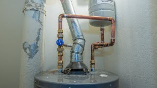 Installing a Mixing Valve and Expansion Tank on a Water Heater [upl. by Tommy595]