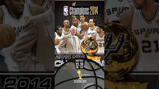 Meet the 2014 Spurs Champions Who Dominated the NBA Finals NBA spurs [upl. by Bartolemo553]