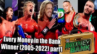 Every Money in the Bank Winner 20052022 part 1 [upl. by Westbrooke]