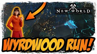 Most efficient Wyrdwood farm in Brightwood  New World [upl. by Naihtsirc298]