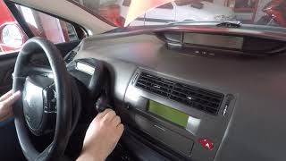 Citroen C4 Bakım Işığı Sıfırlama  How to reset service indicator light [upl. by Evangelist]