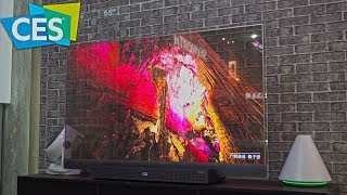 CES 2019  The Future of TV Screens  8K and Transparent Displays [upl. by Eelir]