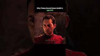 WHY TOBEY SAVED GOBLIN😢marvel trending ytshorts [upl. by Vipul]