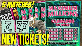 NEW TICKETS BIGGEST WIN IN PACK 💰 250 TEXAS LOTTERY Scratch Offs [upl. by Rosol249]