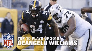 Top 10 DeAngelo Williams Highlights of 2015  NFL [upl. by Lynsey764]