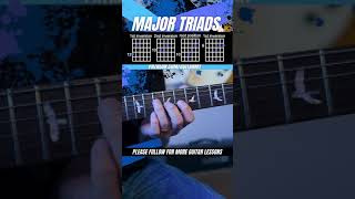 Major Triads Guitar Lesson Part 2 [upl. by Winzler]