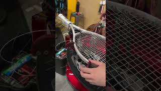 Behind the Scenes Yonex VCore Racket Stringing [upl. by Frodeen]