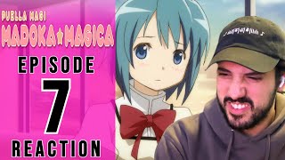 Madoka Magica Episode 7 Reaction  REGRETS [upl. by Amhser]