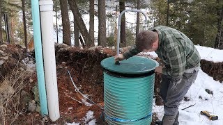 FIRST TIME Filling Underground Cisterns From NEW WELL [upl. by Silvan]