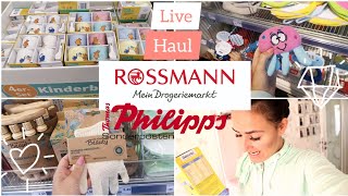 Live Rossmann Haul amp Thomas Philipps  Marytuga [upl. by Lamok545]