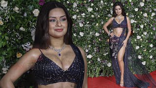 Avneet Kaur Looking Stunning arrives at DMF Diwali Party 2024 [upl. by Brose]