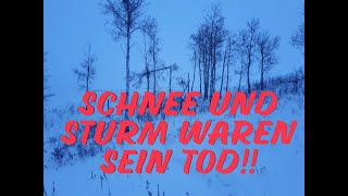 ER STARB LETZTE WOCHE IM EIGENEM SURVIVALVIDEO bushcraft survival outdoorskills [upl. by Wenona]