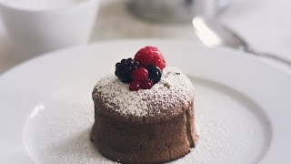 Receta Coulant de chocolate [upl. by Ttenyl]