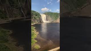 Cable car ride at Montmorency Falls [upl. by Shult]