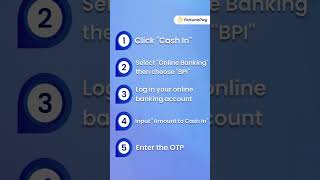 How to cashin to BPI via FortunePay [upl. by Aryahay]