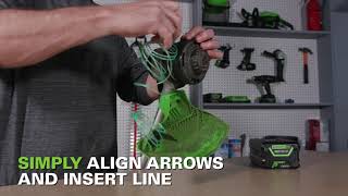 60V Gen II String Trimmer  Load n Go Trimmer Line Tutorial [upl. by Delores475]