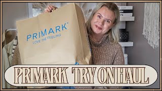 HUGE NEW IN PRIMARK TRY ON HAUL Size 1416 NOVEMBER 2024 Paula Echevarria  Clare Walch [upl. by Elayor760]