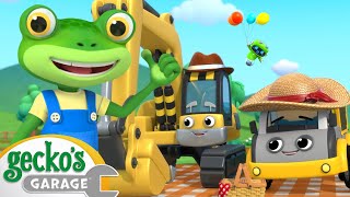 Old McGecko  Sing Along at Geckos Garage  Trucks For Children  Cartoons For Kids [upl. by Sebbie]