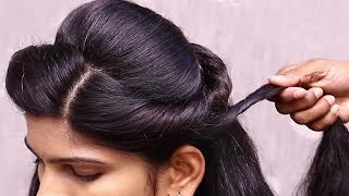 Easy party hairstyles For Long hair  hair style girl  easy hairstyles 2018  Everyday Hairstyles [upl. by Ah932]