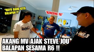 AKANG MV AJAK STEVE JOU BALAPAN SESAMA R6 [upl. by Uhej]