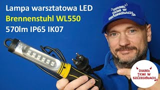 Brennenstuhl Lampa warsztatowa LED WL550 [upl. by Oinotla873]