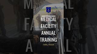 Medical training in Hawaii 🌺🌊 airnationalguard airforce military [upl. by Niel636]