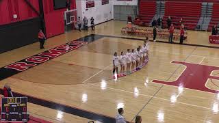 Romeo High School vs LAnse Creuse North High School Womens JV Basketball [upl. by Geer]