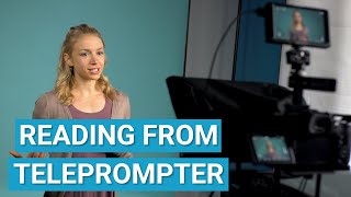 Tips for Reading from a Teleprompter [upl. by Acino]