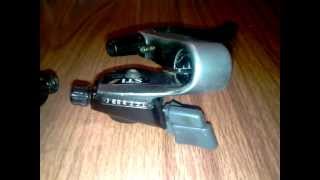 Shimano STI STM050LR 3x7v [upl. by Nnasus492]