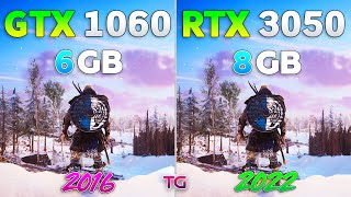 GTX 1060 vs RTX 3050  Worth Upgrading [upl. by Ahserkal]