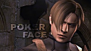 Poker Face  Leon Kennedy  Resident Evil Edit [upl. by Krystalle]