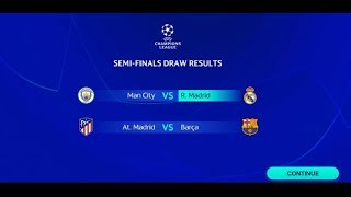 UEFA Champions League Semifinals MCI VS RMA First Leg LEGENDARY EA SPORTS FC™ Mobile Soccer [upl. by Korff]