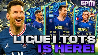 FIFA 22 LIVE LIGUE 1 TOTS LIGUE 1 TOTS PACK OPENING TEAM OF THE SEASON FIFA 22 ULTIMATE TEAM [upl. by Kreiner]