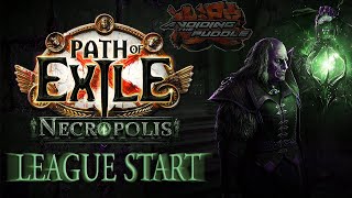 Aris Plays Path of Exile Necropolis League [upl. by Dyrraj]