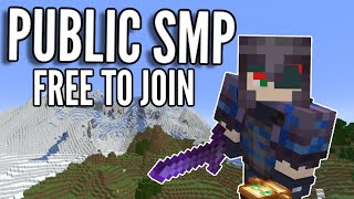 A Public Minecraft SMP Free to Join 1213 Java  Bedrock [upl. by Akedijn322]