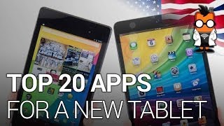 20 Best Apps for A New Tablet [upl. by Arlyne]