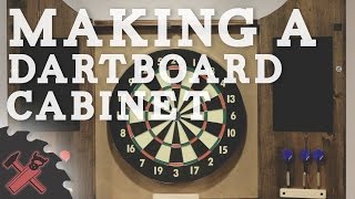 Building a Dartboard Cabinet [upl. by Siusan752]