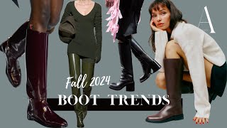 The Best Boot Trends For FallWinter 202425 [upl. by Ycniuqal]