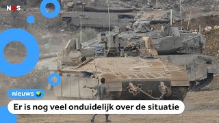 Leger van Israël valt Libanon binnen met tanks [upl. by Eugilegna586]