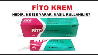 Fito Krem Nedir Niçin Kullanılır Nasıl Kullanılır Yan Etkileri Nelerdir Hamilelikte Kullanımı [upl. by Martynne]