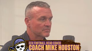 ECU Football Coach Mike Houston after the loss to Charlotte [upl. by Llatsyrk]