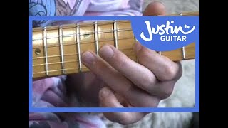 Blues Lead Guitar Position 3 Licks 12 Guitar Lesson BL022 How to play [upl. by Ponzo]