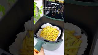 無油版炸薯條Oilfree French fries 美食 food 食譜recipe 小吃 snack 薯條fries空氣炸鍋食譜air fryer recipes [upl. by Evoy]