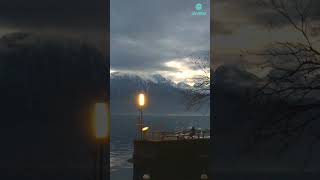 Alphorn ROMANTIC serenade in MONTREUX  Switzerland Shorts [upl. by Benson613]