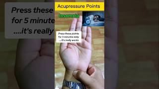 Acupressure Point For Urine IssuesDry Cough and Insomnia [upl. by Eninaj]